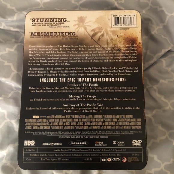 The Pacific Metal Box Set DVD - Picture 2 of 4